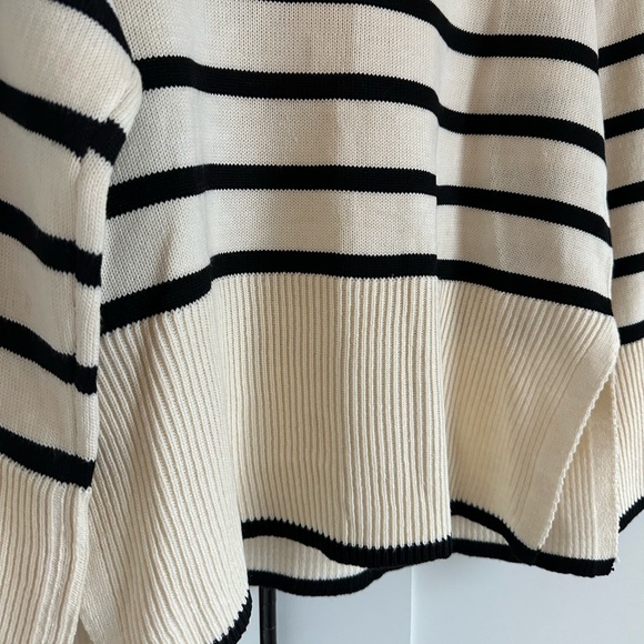 Striped Knit Sweater One Size - Picture 5 of 5